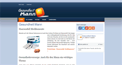 Desktop Screenshot of gesundheitmann.com